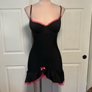 Pretty Little Things Victorias Secret Slip with Tulle